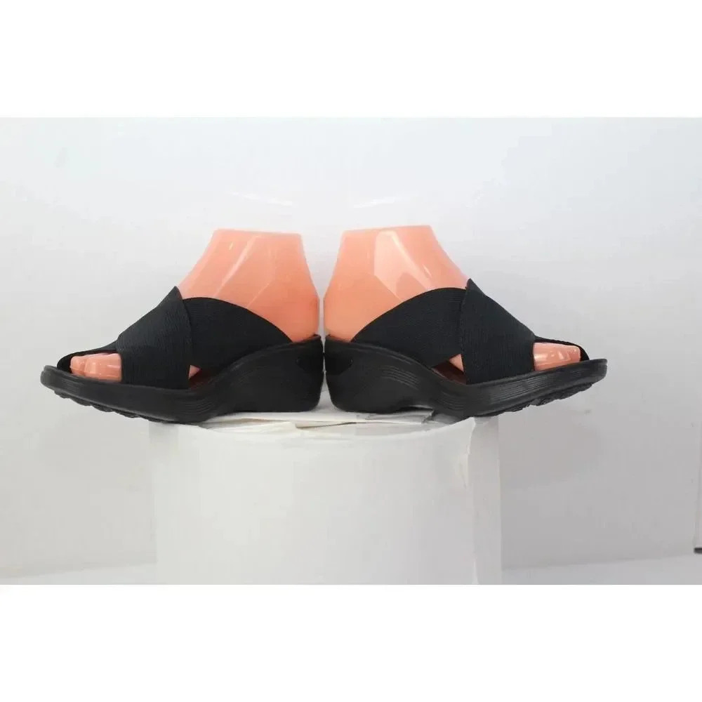 ladies BZEES wedge sandals size 5.5M - Picture 4 of 8